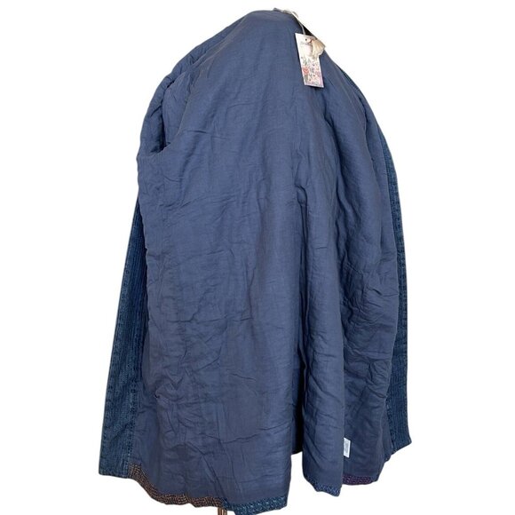Johnny Was Jacket Womens Size Medium M Didiana Patchwork Kimono Embroidered $550 - Picture 7 of 11